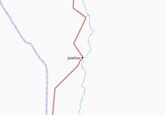 Mapa Jowhar