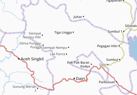 Mapa Siempat Nempu