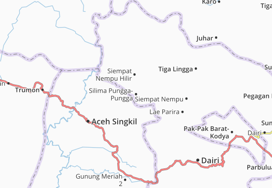 Karte Stadtplan Silima Pungga-Pungga