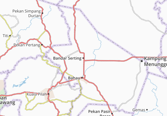 Karte Stadtplan Bandar Serting