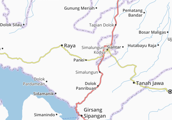 Mapa Panei