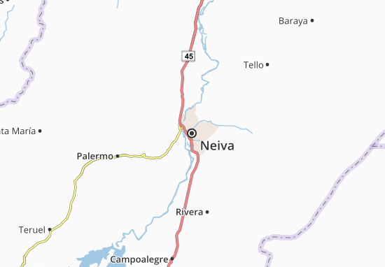 Neiva Map