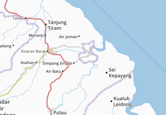 Datk Bandar Map