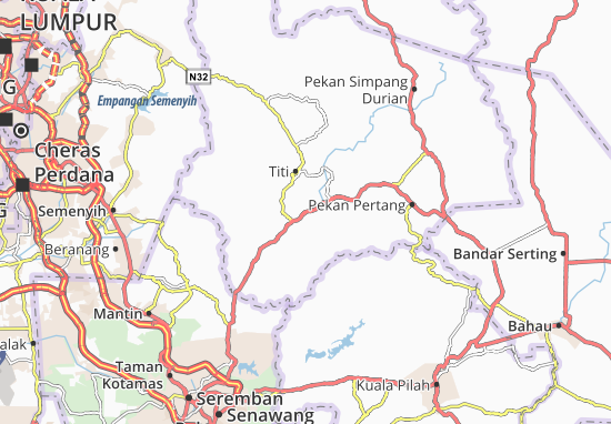 Kampung Jelin Map