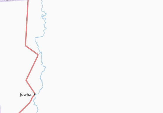 Karte Stadtplan Cabdulle Kudaad