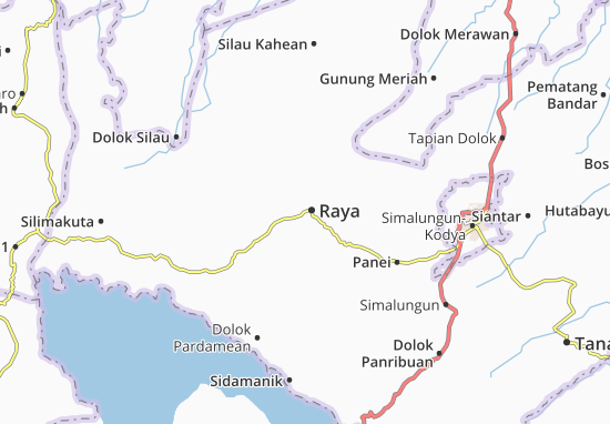 Kaart Plattegrond Raya