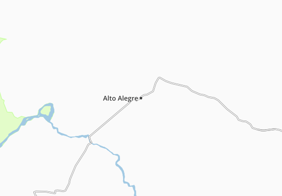 Kaart Plattegrond Alto Alegre