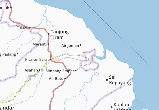 Mapa Air Joman