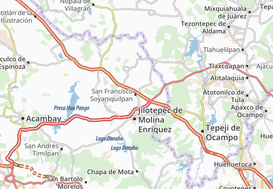 Mapa San Francisco Soyaniquilpan