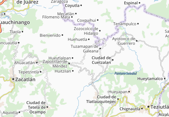 Mapa Ixtepec