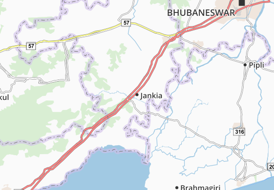 Jankia Map