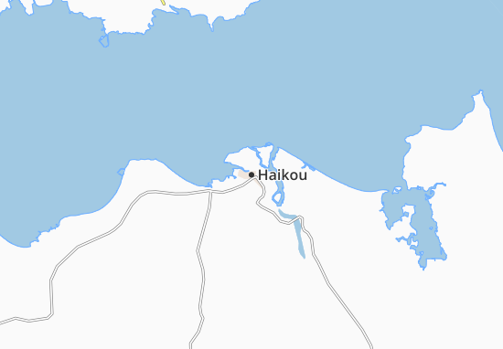 Mapa Haikou