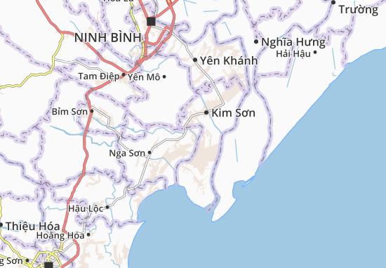 Kaart Plattegrond Nga Phú