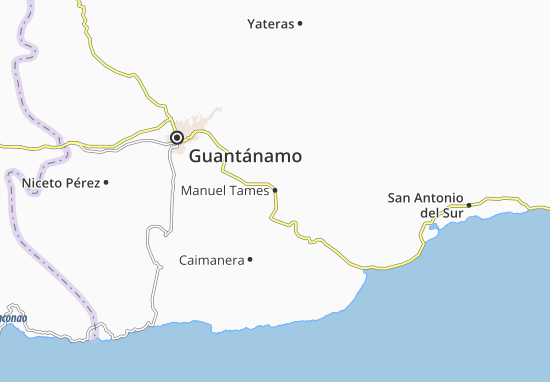 Karte Stadtplan Manuel Tames