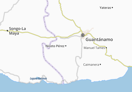 Niceto Pérez Map