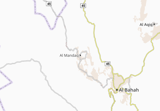 Karte Stadtplan Al Mandaq