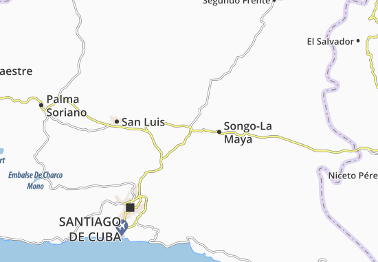 Kaart Plattegrond Alto Songo