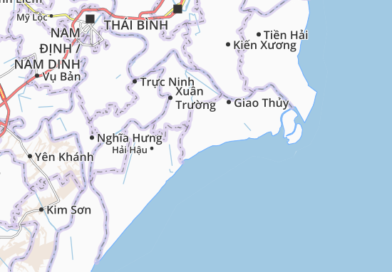 Karte Stadtplan Giao Phong