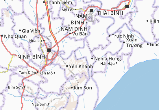 Kaart Plattegrond Hoàng Nam