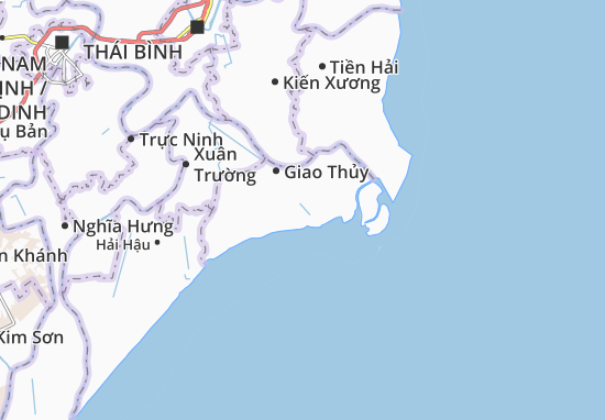 Karte Stadtplan Giao Xuân