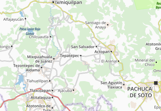 Tepatepec Map