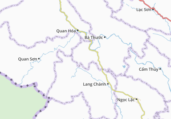 Karte Stadtplan Văn Nho