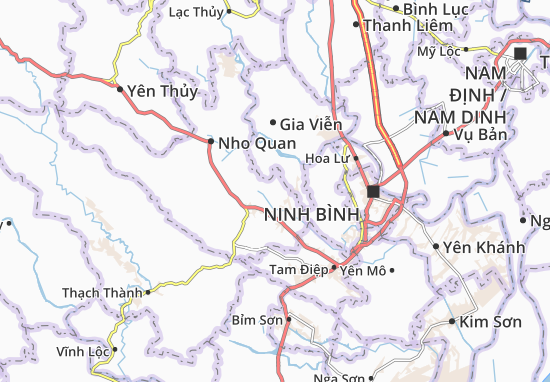 Kaart Plattegrond Sơn Lai