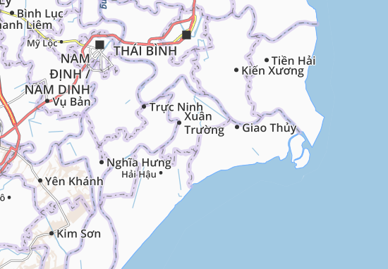 Karte Stadtplan Xuân Vinh