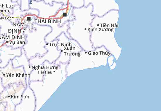 Kaart Plattegrond Hoành Sơn