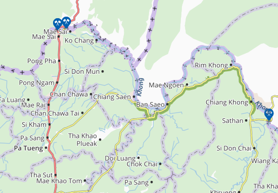 Karte Stadtplan Chiang Saen