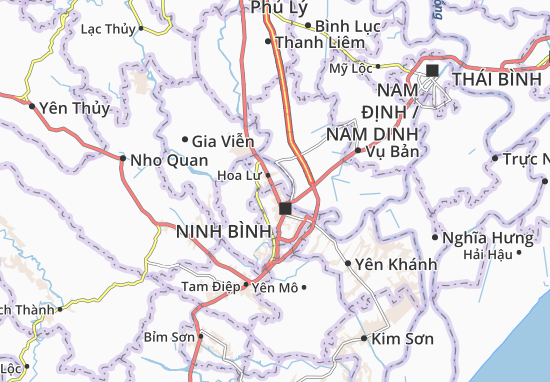 Mapas-Planos Ninh Khánh
