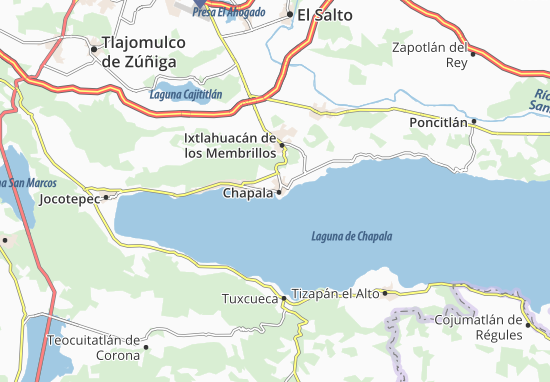 Mapa Chapala