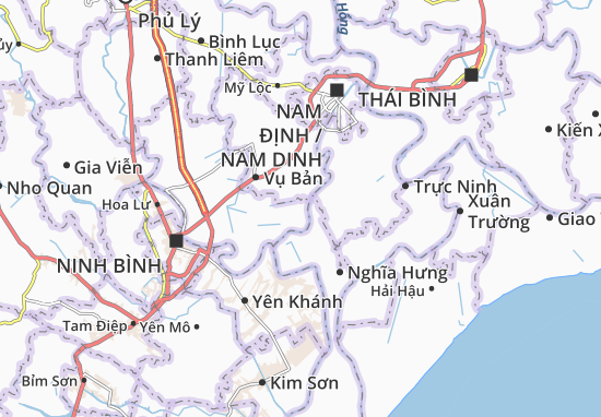 Kaart Plattegrond Yên Phúc
