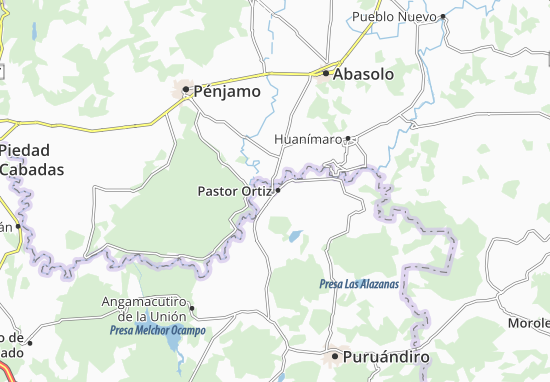 Pastor Ortiz Map