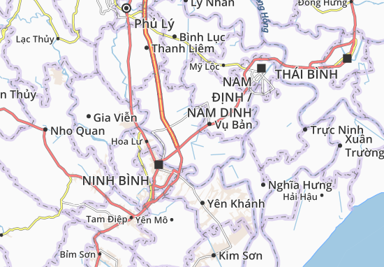 Mapas-Planos Yên Ninh