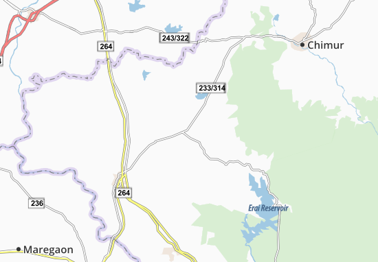 Mapa Shegaon