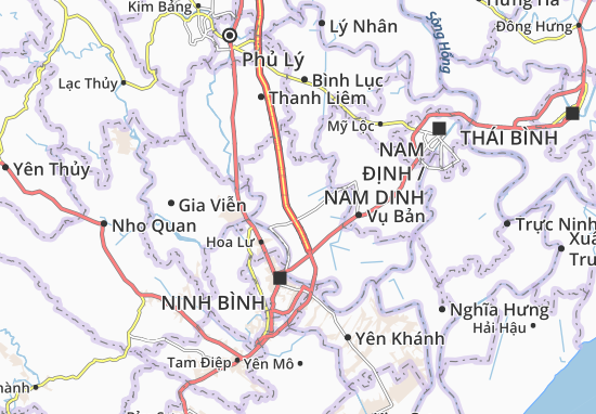 Yên Khánh Map