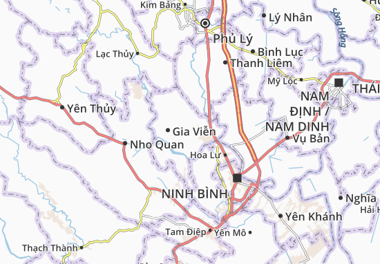 Kaart Plattegrond Gia Vân