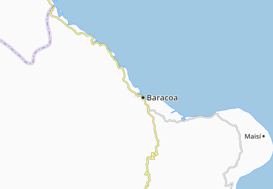 Mapa Baracoa