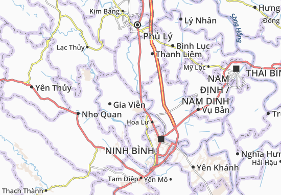 Karte Stadtplan Gia Thanh