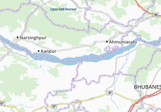 Karte Stadtplan Gopinathpur