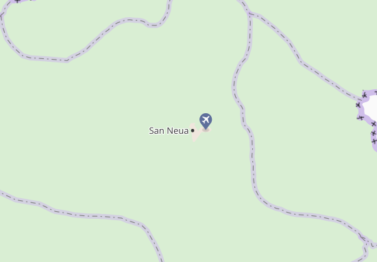 Kaart Plattegrond Xam Nua