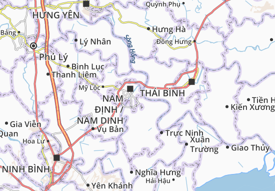 Kaart Plattegrond Nam Phong