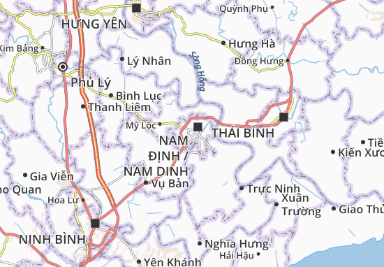 Karte Stadtplan Trần Đăng Ninh
