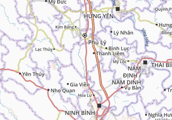 Kaart Plattegrond Thanh Hương