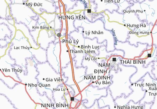 Kaart Plattegrond La Sơn