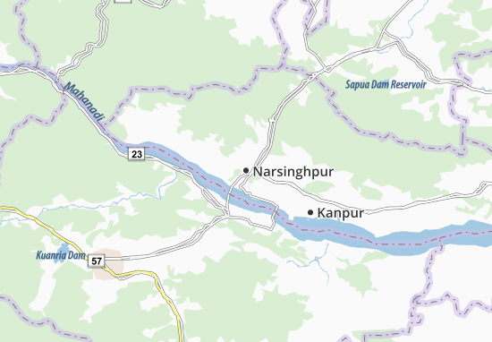 Carte-Plan Narsinghpur