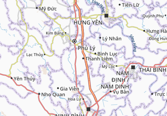 Mapa Thanh Liêm