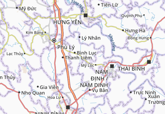 Karte Stadtplan Trung Lương