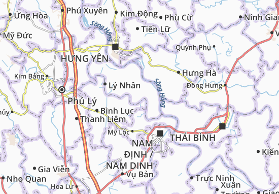 Kaart Plattegrond Xuân Khê